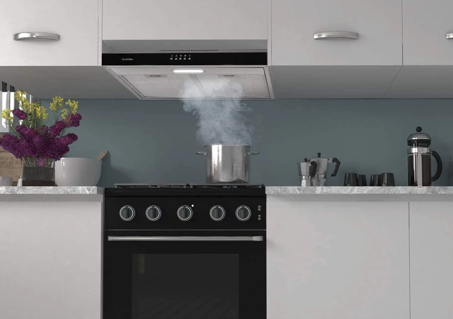 Hota Klarstein Contempo 10033470 (Black/Inox) - 2