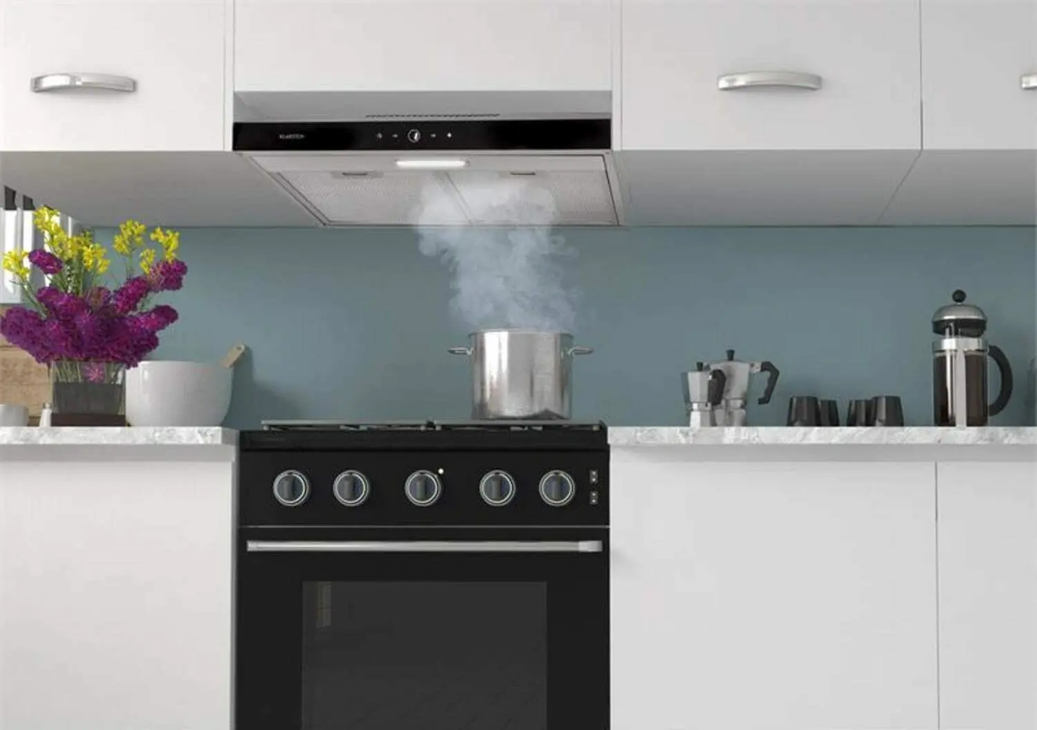 Вытяжка Klarstein Contempo Neo 10033472 (Inox/Black) - 2