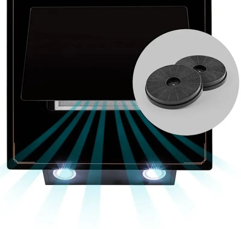 Вытяжка Klarstein DeLorean 60 (Black) - 4