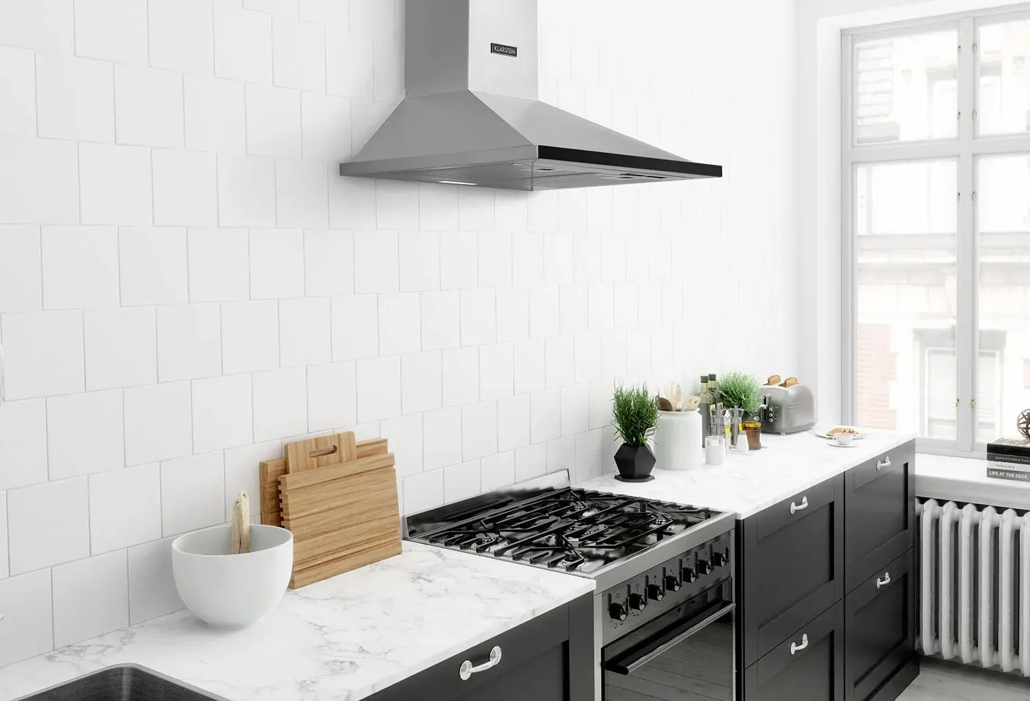 Hota Klarstein Galina Americana 10035339 (Black/Inox) - 2