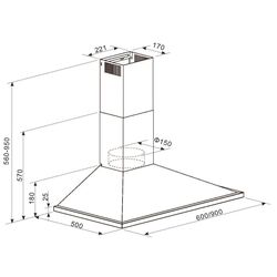 Hota Klarstein Galina Americana 10035339 (Black/Inox) Thumb