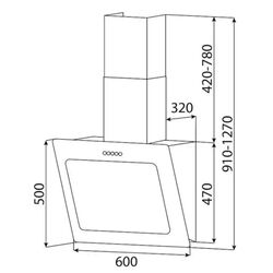 Вытяжка Klarstein Helena 10034100 (Black) Thumb