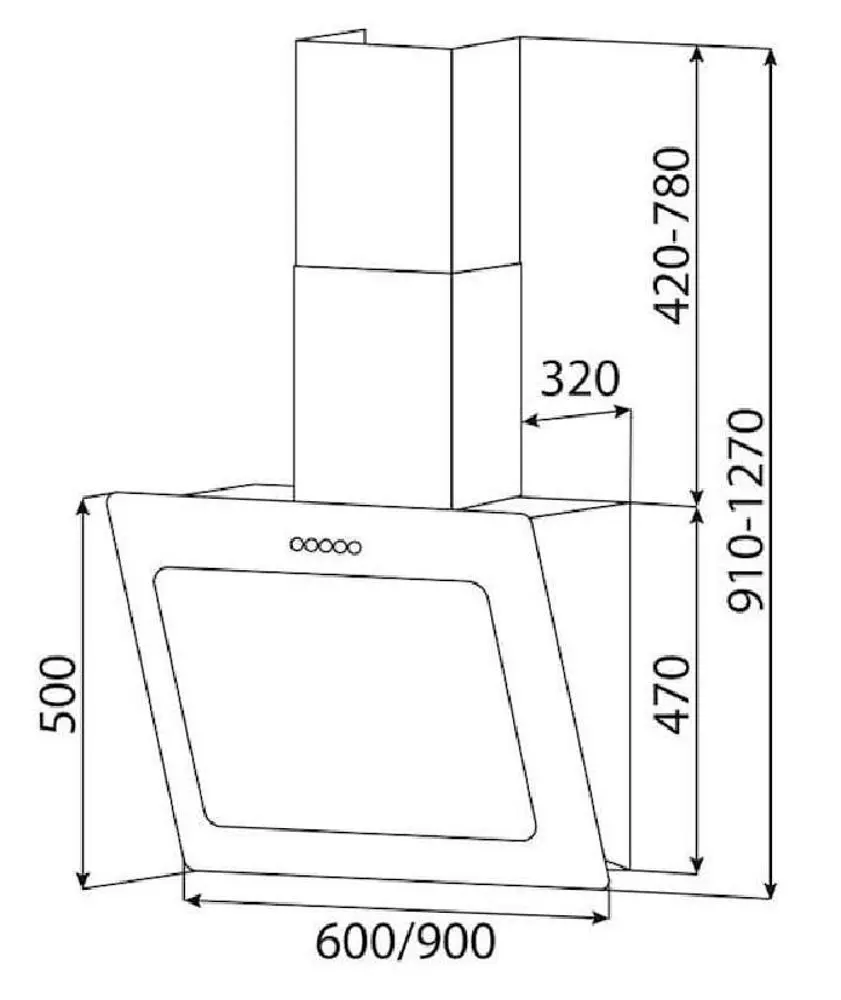 Вытяжка Klarstein Helena 10034102 (Black) - 7