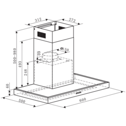 Hota Klarstein Ilona 60 Brilliant Edition (Black/Silver) Thumb