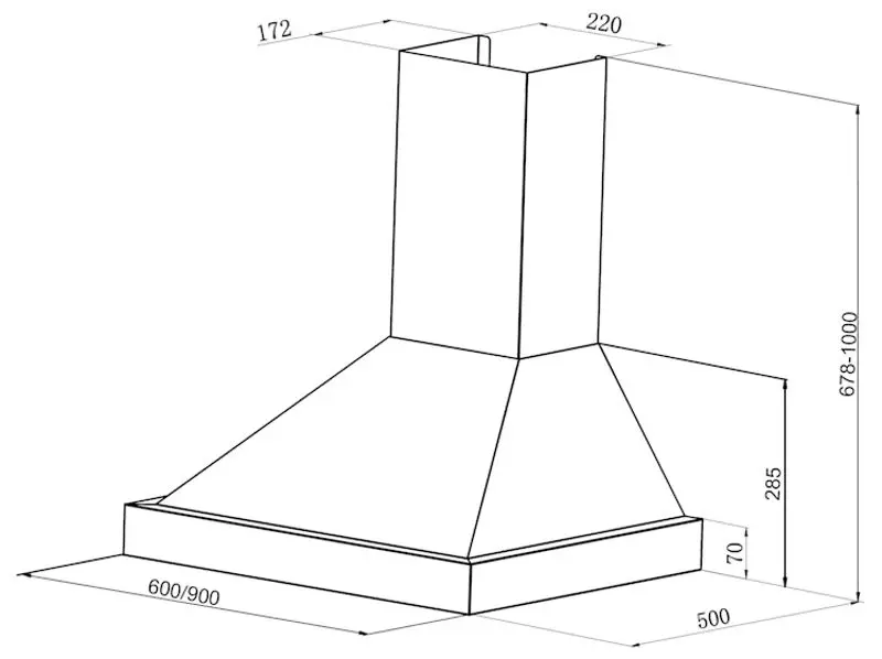 Вытяжка Klarstein Isabella (Black/Grey) - 8