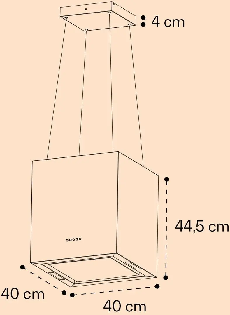 Hota Klarstein Kronleuchter (Black)