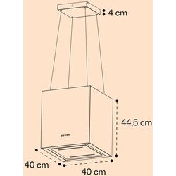Вытяжка Klarstein Kronleuchter Smart (Silver) Thumb