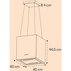 Вытяжка Klarstein Kronleuchter Smart (White) Thumb