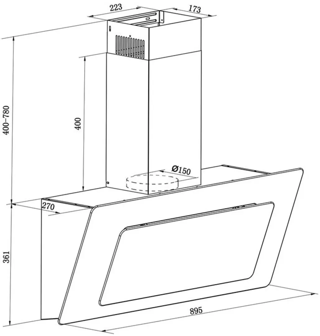 Hota Klarstein Lorea 90 (Black)