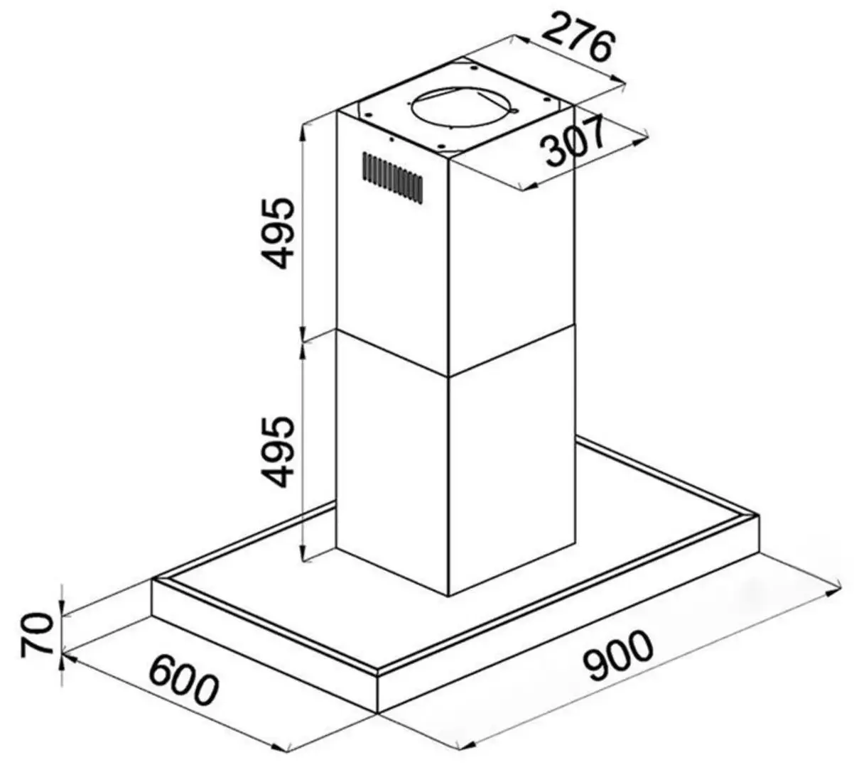 Вытяжка Klarstein Madonna 10030822 (Silver/Black) - 6