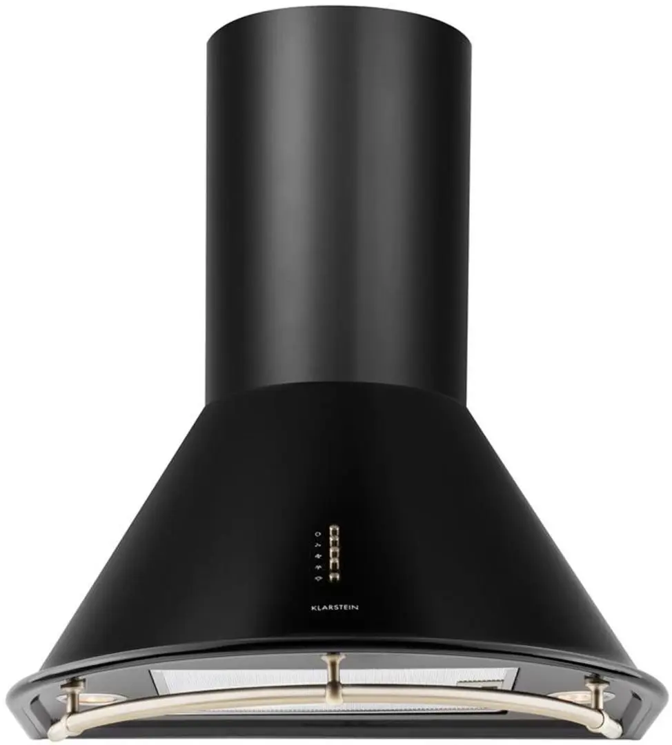 Вытяжка Klarstein Noir Retro (Matte Black/Bronze)