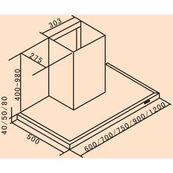Вытяжка Klarstein RC90WS (Silver) Thumb