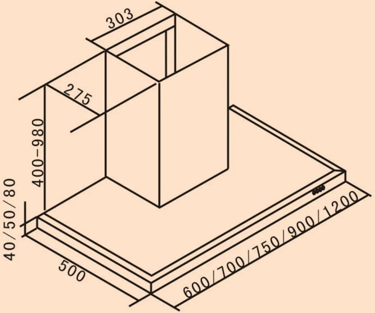 Вытяжка Klarstein RC90WS (Silver) - 6