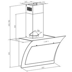 Вытяжка Klarstein Sabia 60 (Black) Thumb