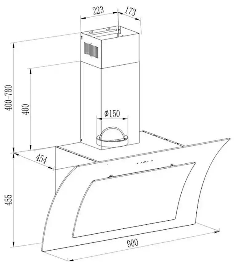 Вытяжка Klarstein Sabia 90 (Black) - 9