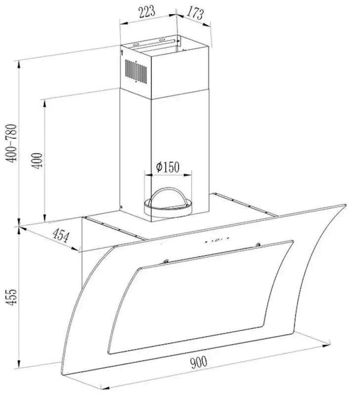Вытяжка Klarstein Sabia 90 (White) - 10