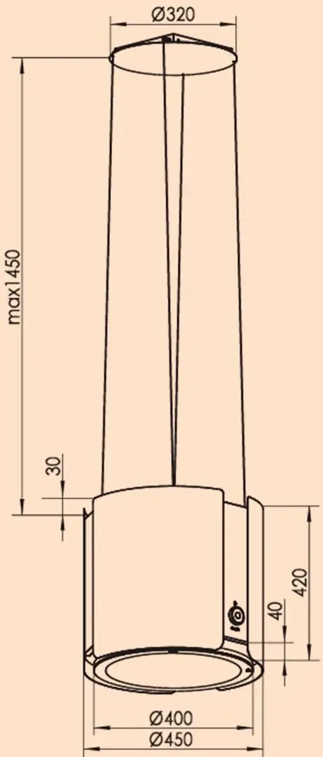 Hota Klarstein Skyfall Smart 10037973 (Inox) - 6