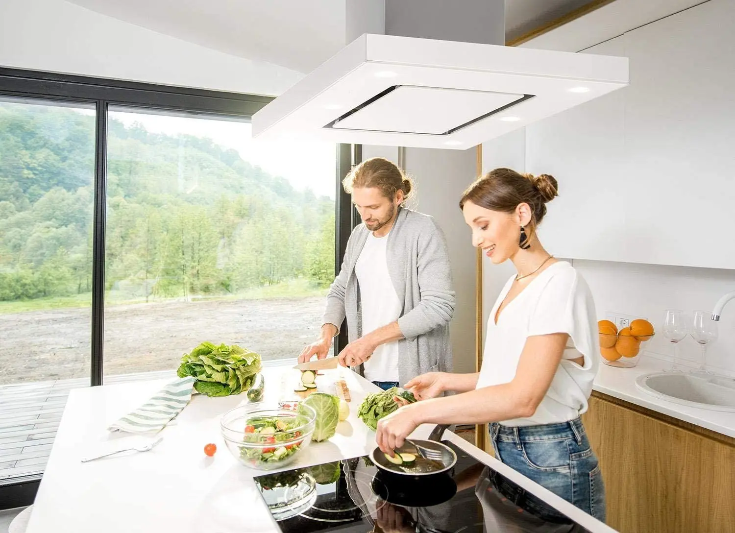 Вытяжка Klarstein Valeria 10034974 (White/Inox) - 3