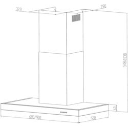 Вытяжка Klarstein Zarah 10029385 (Inox) Thumb