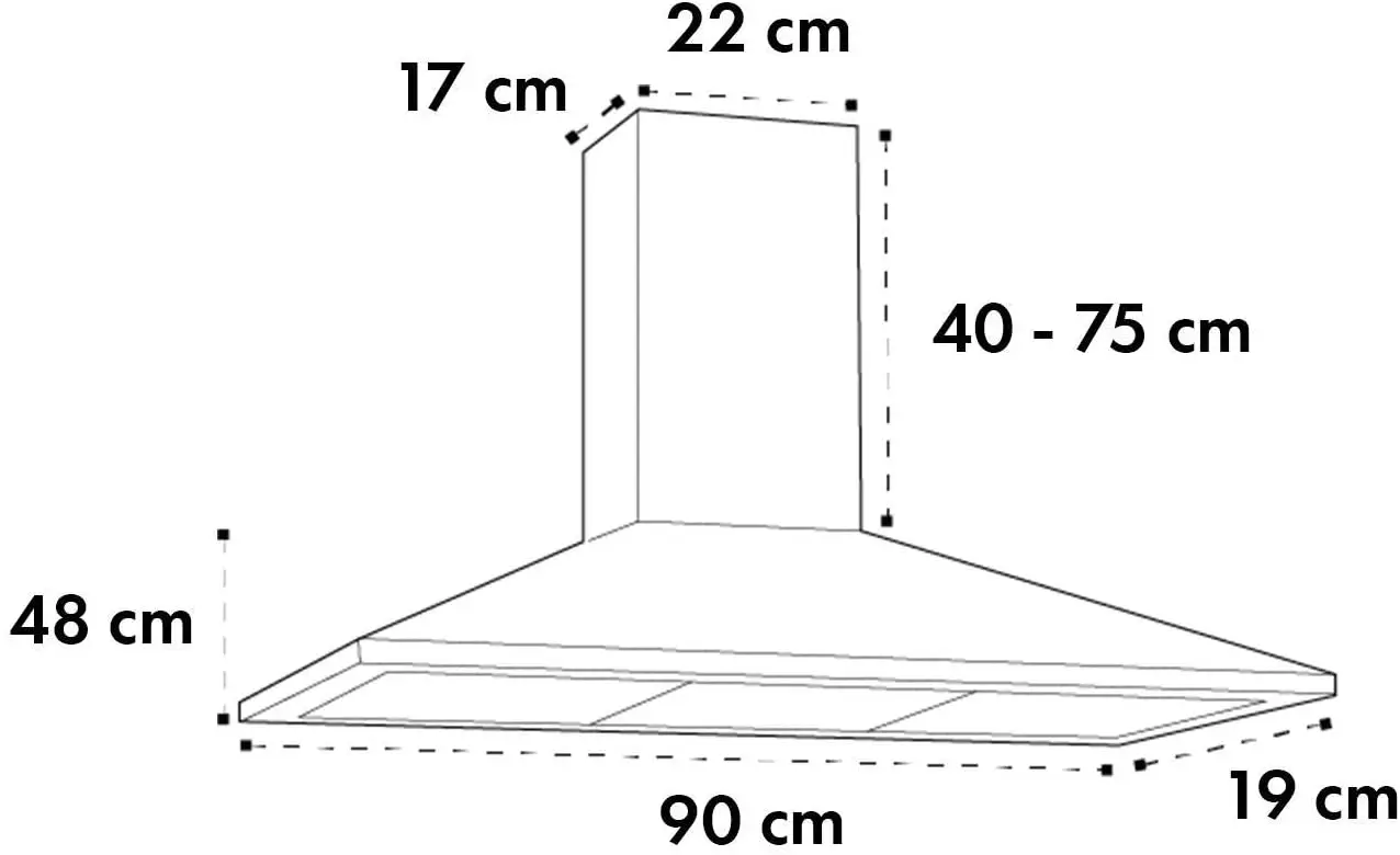 Вытяжка Klarstein Zugspitze 90 10032682 (Black) - 6