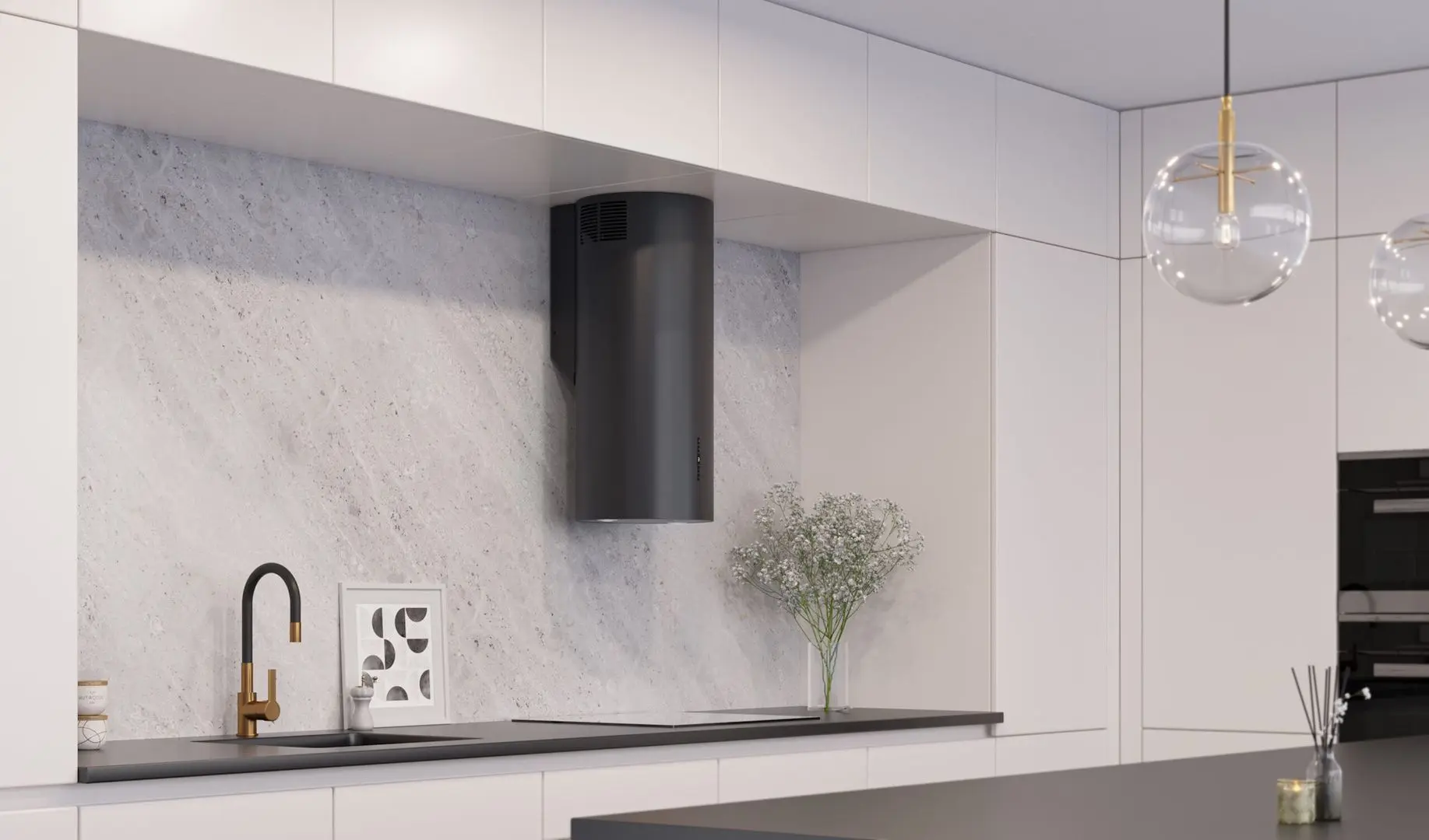 Вытяжка Maan Elba 2 W731 (Black) - 4