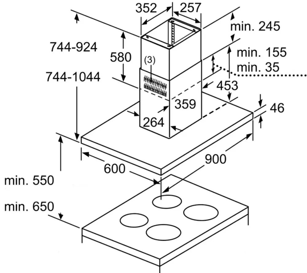 Hota Neff I96BMP5N0 (Inox/Black)