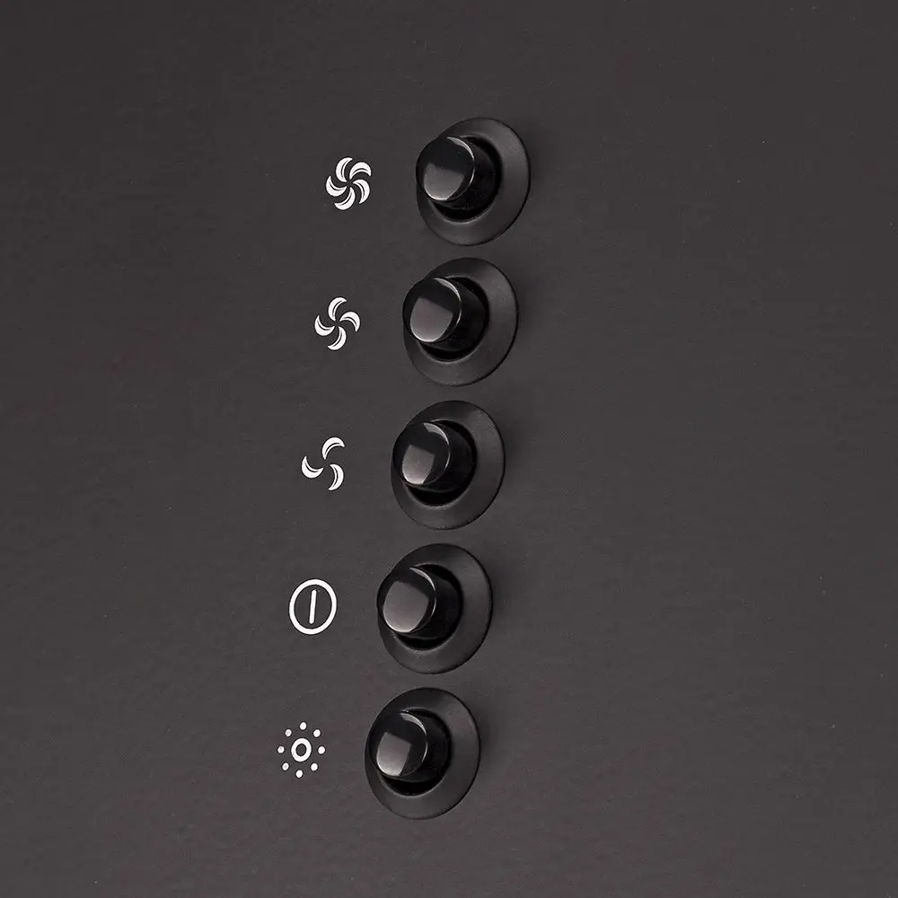 Вытяжка Pyramida KZ 50 BL (Black) - 5