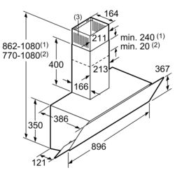 Вытяжка Siemens iQ100 LC95KA670 (Black) Thumb