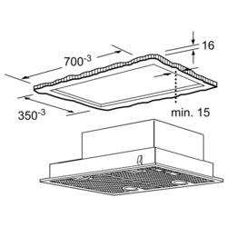 Hota incorporabila Siemens iQ300 LB75565 (Silver) Thumb