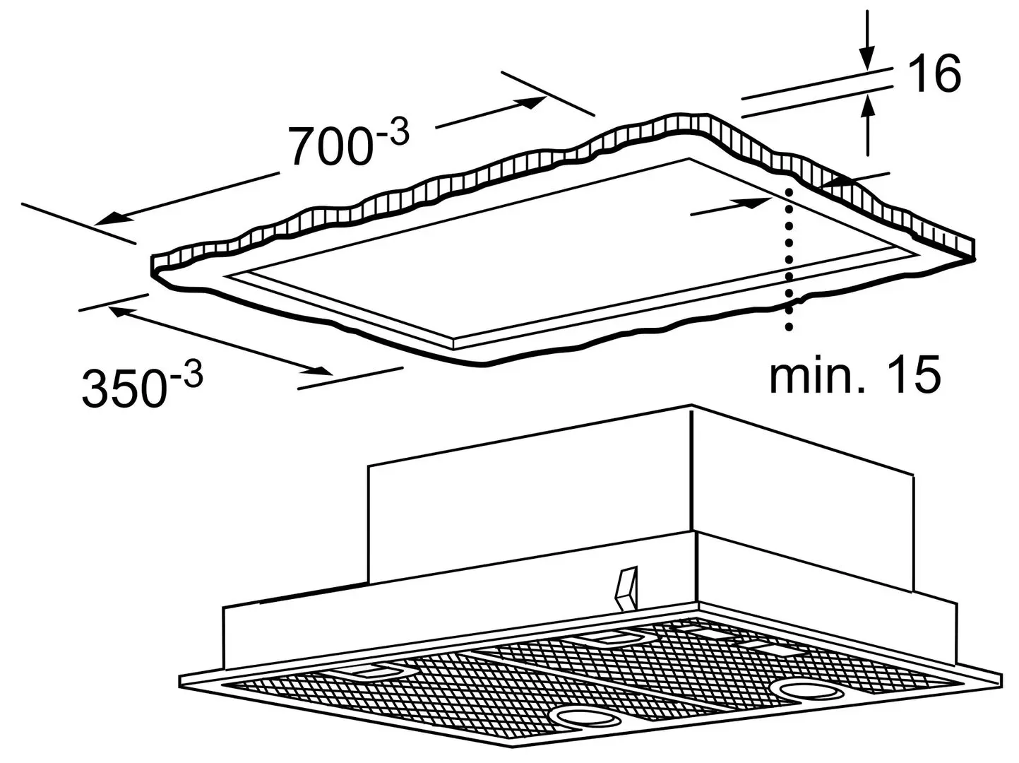 Hota incorporabila Siemens iQ300 LB75565 (Silver) - 3