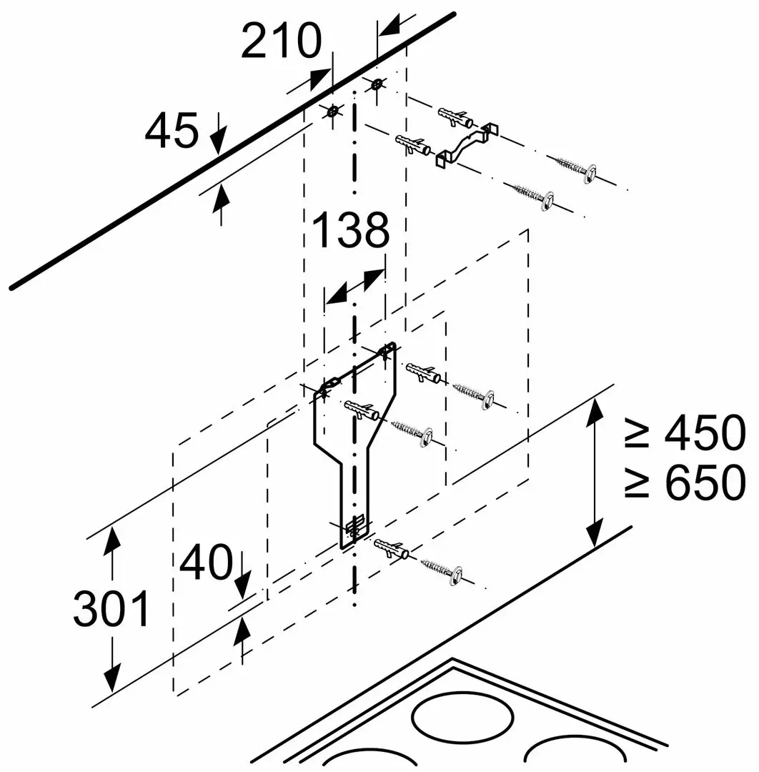 Вытяжка Siemens IQ300 LC87KHM60 (Black/Inox) - 2