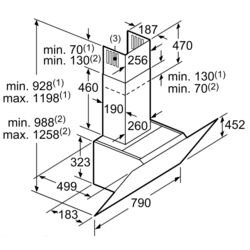 Вытяжка Siemens IQ300 LC87KHM60 (Black/Inox) Thumb