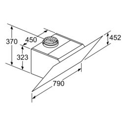 Вытяжка Siemens IQ300 LC87KHM60 (Black/Inox) Thumb