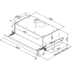 Встраиваемая вытяжка Studio Casa Lean Retro (Beige) Thumb