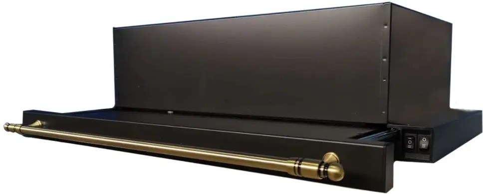 Встраиваемая вытяжка Studio Casa Lean Retro Nero (Anthracite/Bronze)