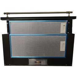 Встраиваемая вытяжка Studio Casa Lean Retro Nero (Anthracite/Bronze) Thumb