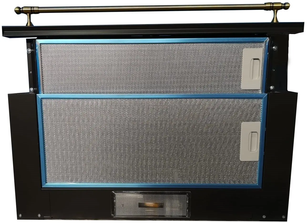 Встраиваемая вытяжка Studio Casa Lean Retro Nero (Anthracite/Bronze)