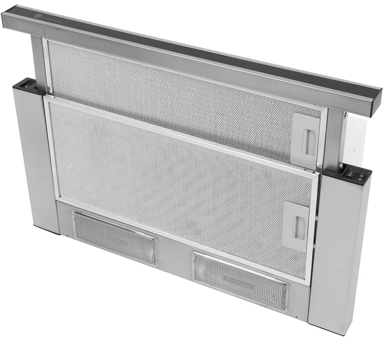 Hota incorporabila Studio Casa Lean Vitro (Inox/Black) - 2