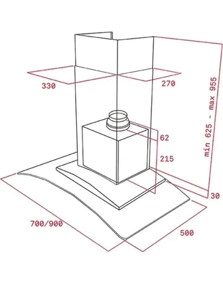 Hota Teka DGW 94020 KOS (Inox)