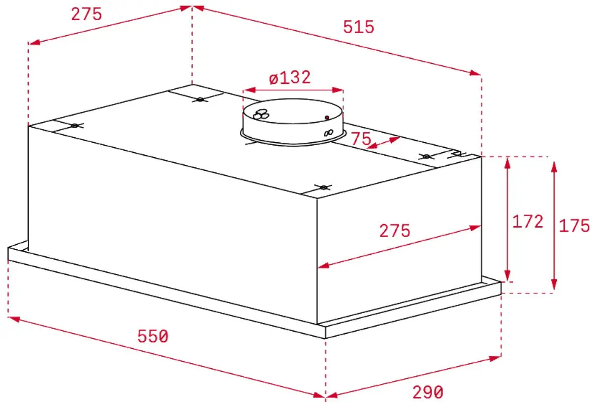 Hota incorporabila Teka GFG2 (Inox)