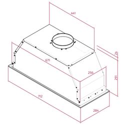 Встраиваемая вытяжка Teka GFL 77650 EOS IX (Inox) Thumb