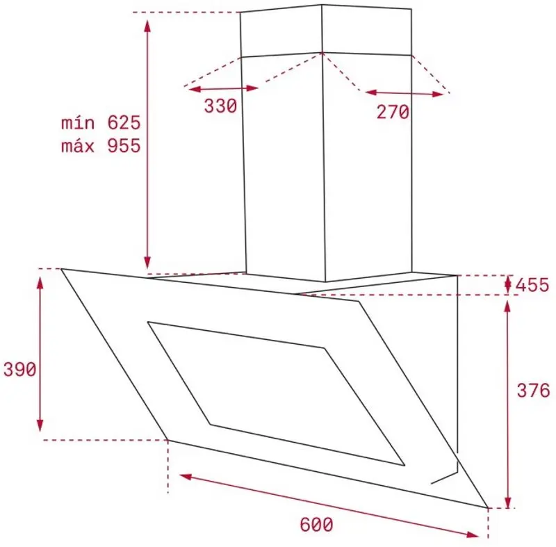 Вытяжка Teka Maestro DLV 68660 ST TOS (Stone Grey Glass)