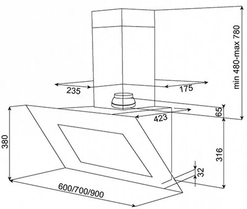 Hota Teka Maestro DVT 98660 TBS (Black Glass)