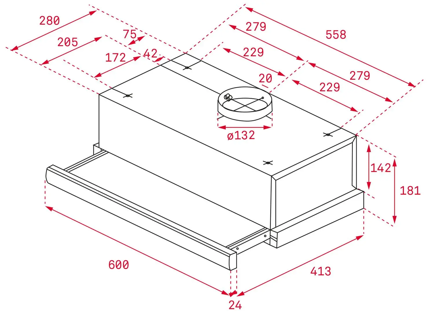 Вытяжка Teka TL 6310 (Black)