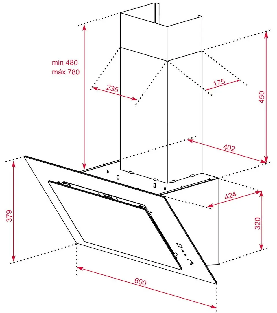 Hota Teka Total DVT 68660 TBS (Black Glass)
