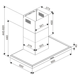 Hota Tesla DC900AX (Inox) Thumb