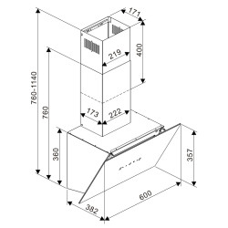 Hota Tesla DD600AXB (Inox/Black) Thumb