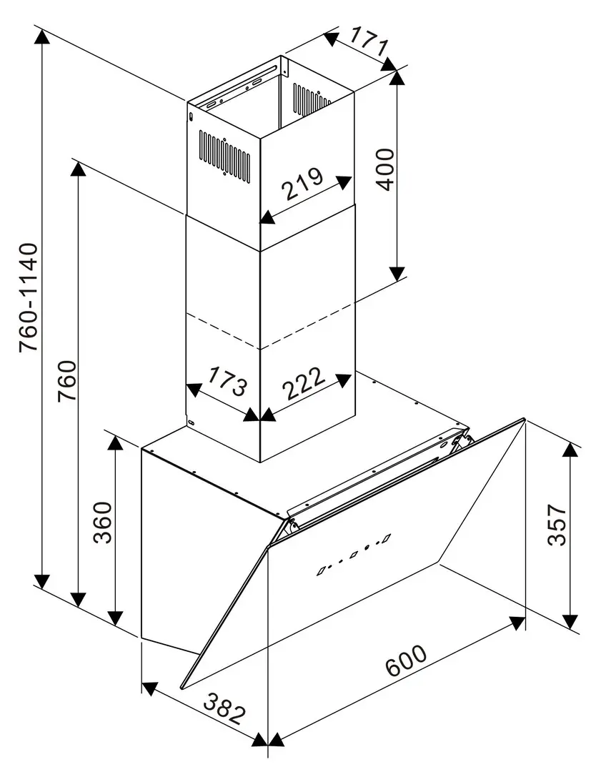 Hota Tesla DD600AXB (Inox/Black)