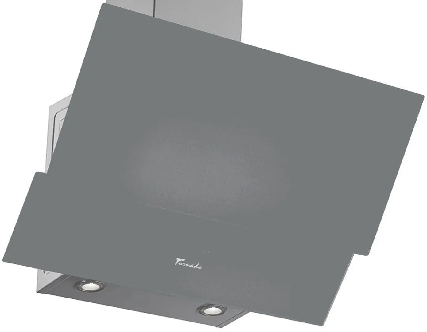 Вытяжка Tornado Cappa 1000(60) Silver Led (Silver)