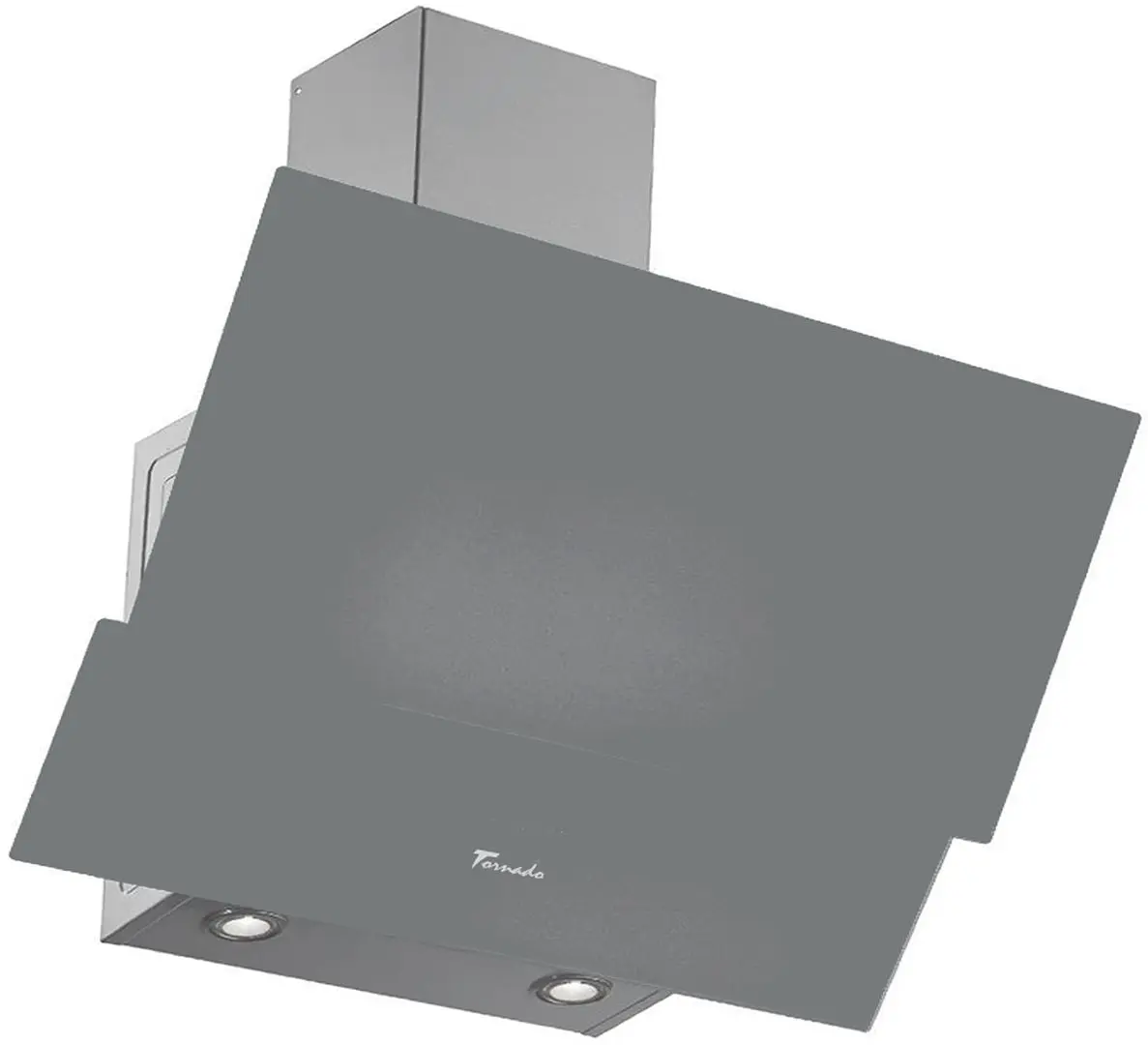 Вытяжка Tornado Cappa 1000(60) Silver Led (Silver)